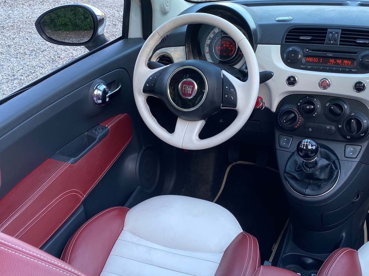 Fiat 500 C - 1.2 Lounge SPEC. LEDEREN BEKLEDING EN HEEL VEEL EXTRA'S