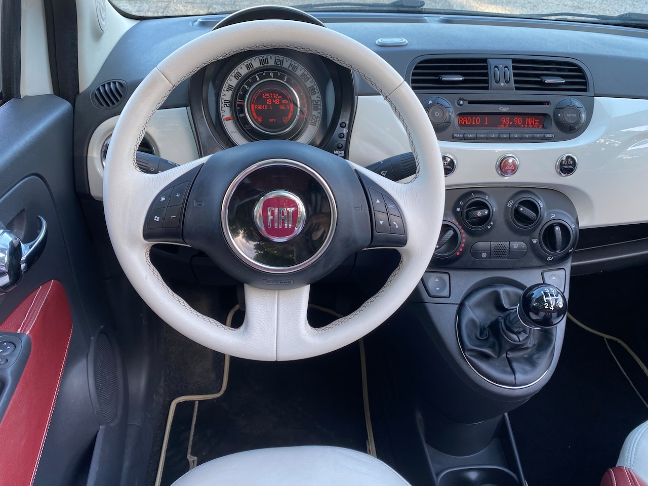 Fiat 500 C - 1.2 Lounge SPEC. LEDEREN BEKLEDING EN HEEL VEEL EXTRA'S