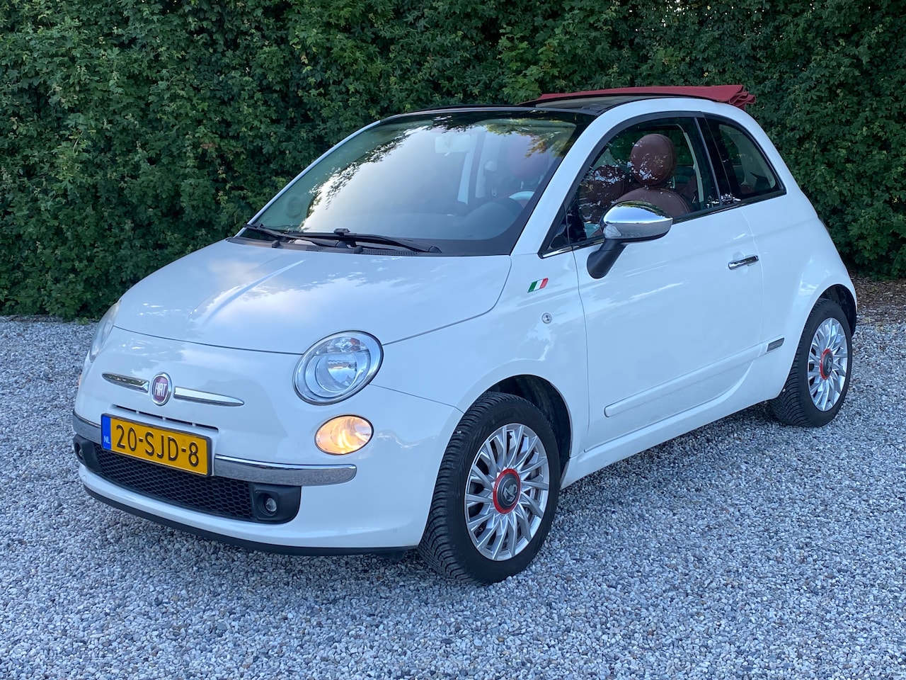Fiat 500 C - 1.2 Lounge SPEC. LEDEREN BEKLEDING EN HEEL VEEL EXTRA'S - AutoWereld.nl