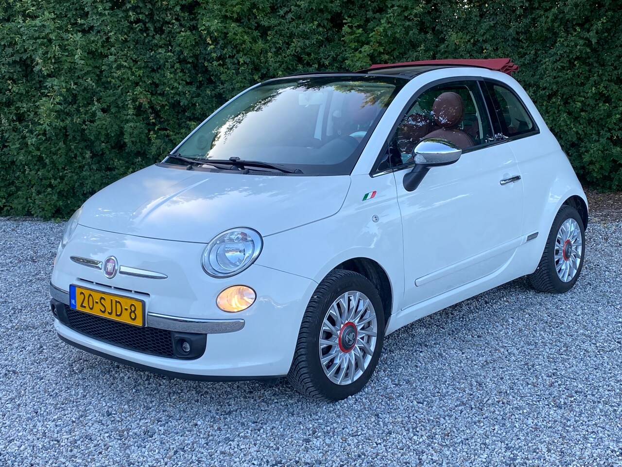 Fiat 500 C - 1.2 Lounge SPEC. LEDEREN BEKLEDING EN HEEL VEEL EXTRA'S