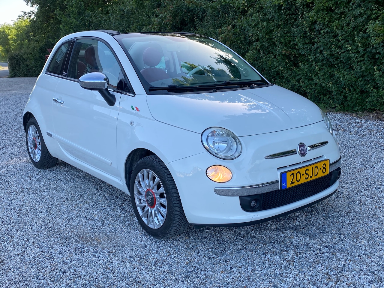 Fiat 500 C - 1.2 Lounge SPEC. LEDEREN BEKLEDING EN HEEL VEEL EXTRA'S