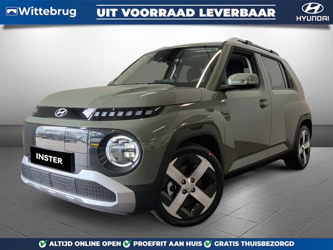 Hyundai Inster - Evolve 49 kWh Volledig Elektrische met Winter Pack, Navigatie en Stoelverwarming Uit voorr - AutoWereld.nl