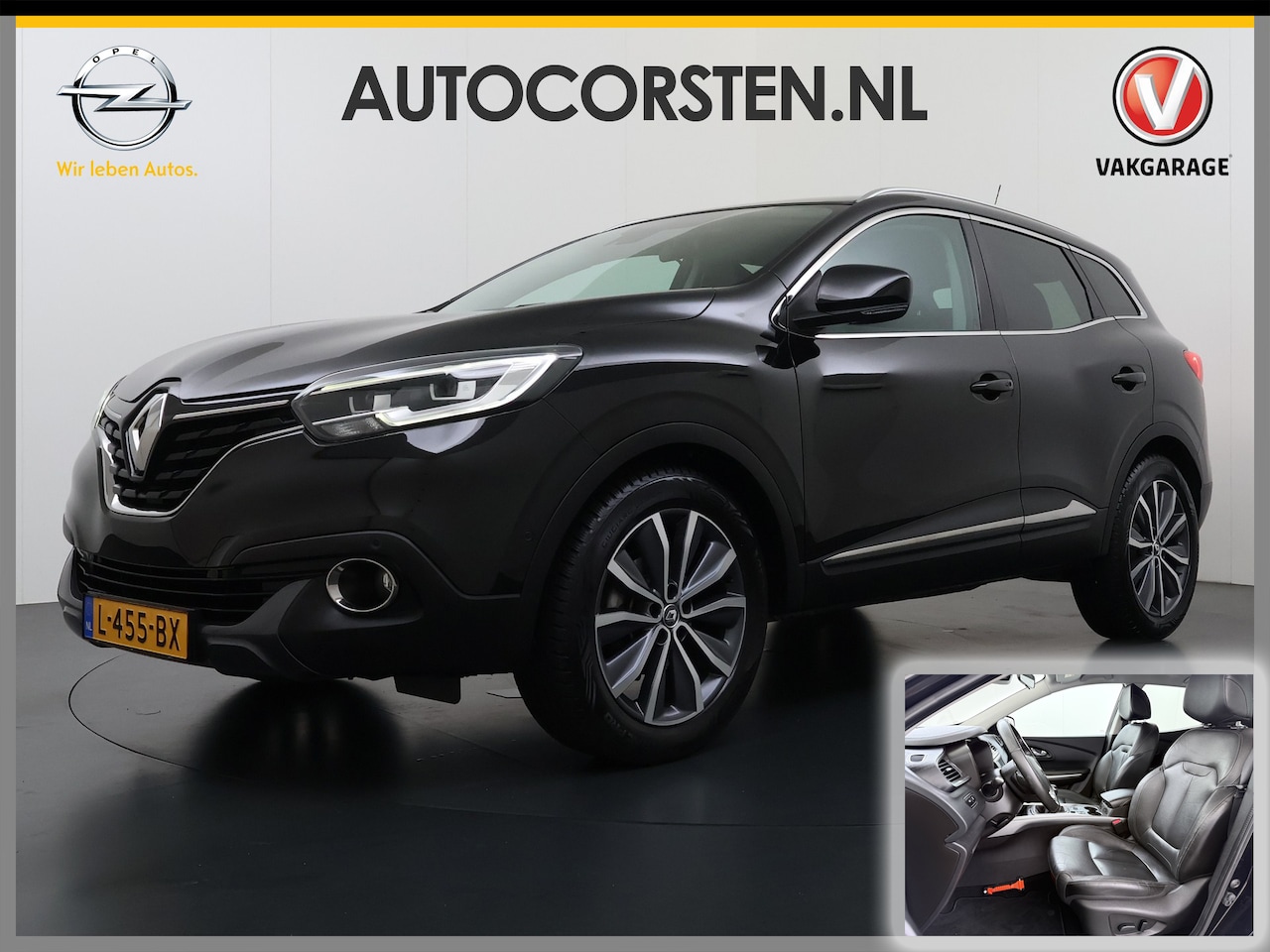 Renault Kadjar - 1.2 TCe 131PK Bose®-Audio Leder+Verwarmd Navi Ecc Cruise Control Pdc Lmv 19" Led Elek.Stoe - AutoWereld.nl