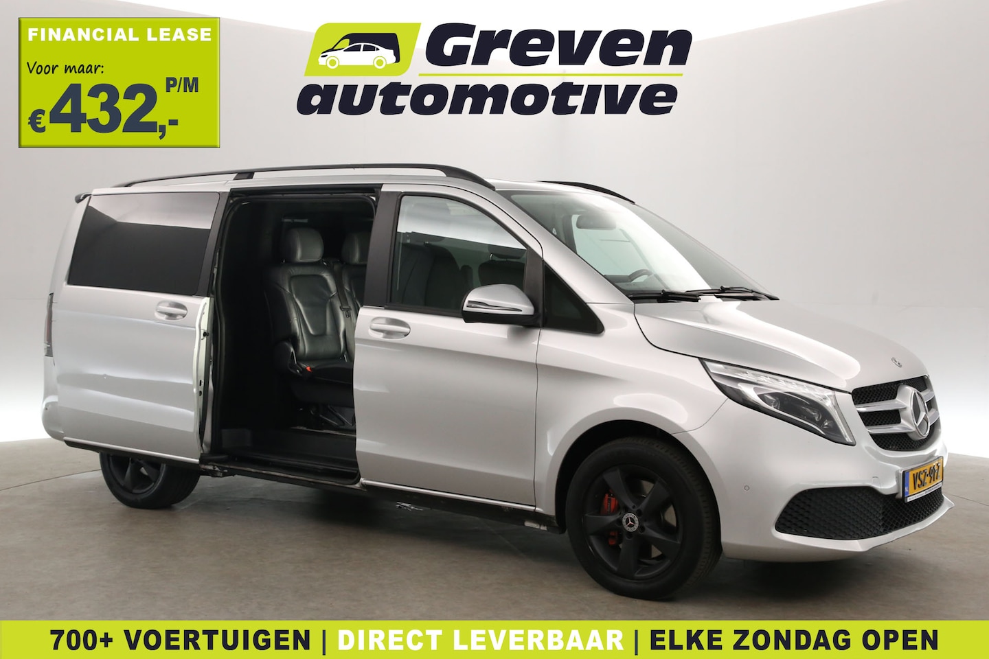 Mercedes-Benz V-klasse - 220d 4-MATIC Lang 164PK | Aut. | Dubbele Cabine | Clima | Cruise | Camera | Navi | Trekhaa - AutoWereld.nl
