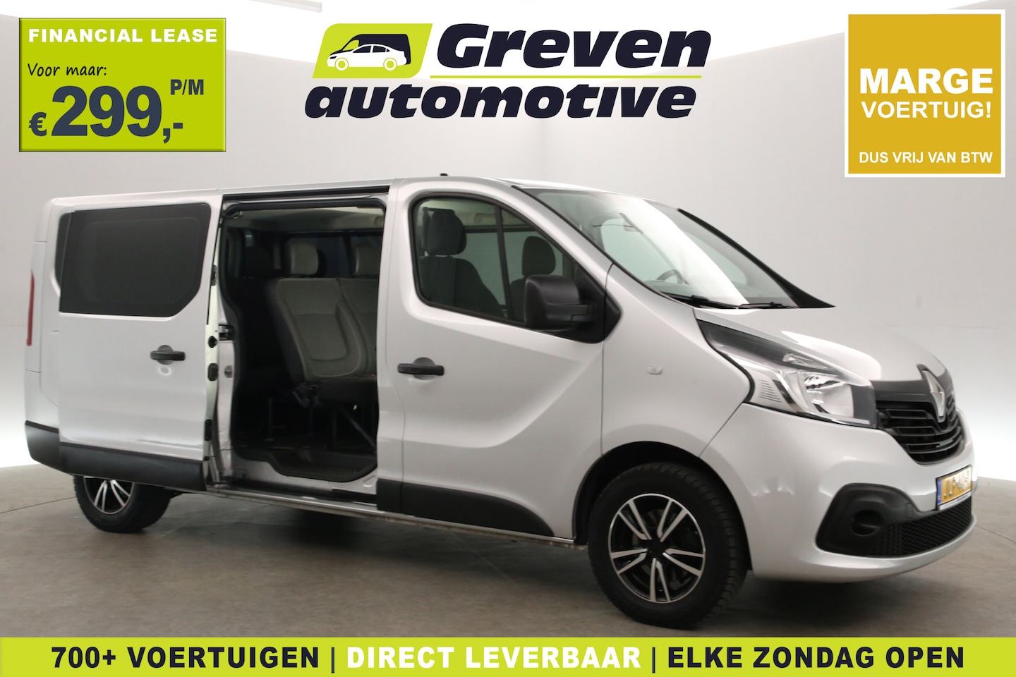 Renault Trafic Passenger - 1.6 dCi | Marge | Incl BPM | 8 Zits | Airco | Cruise | Navi | Parkeersens. - AutoWereld.nl