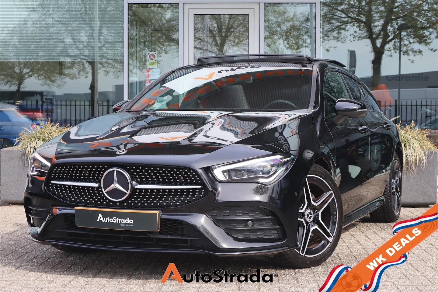 Mercedes-Benz CLA-klasse Shooting Brake - 200 AMG-Line 163pk | Multibeam | Pano | Keyless | Camera | Climate | Cruise | Memory | Sfe - AutoWereld.nl
