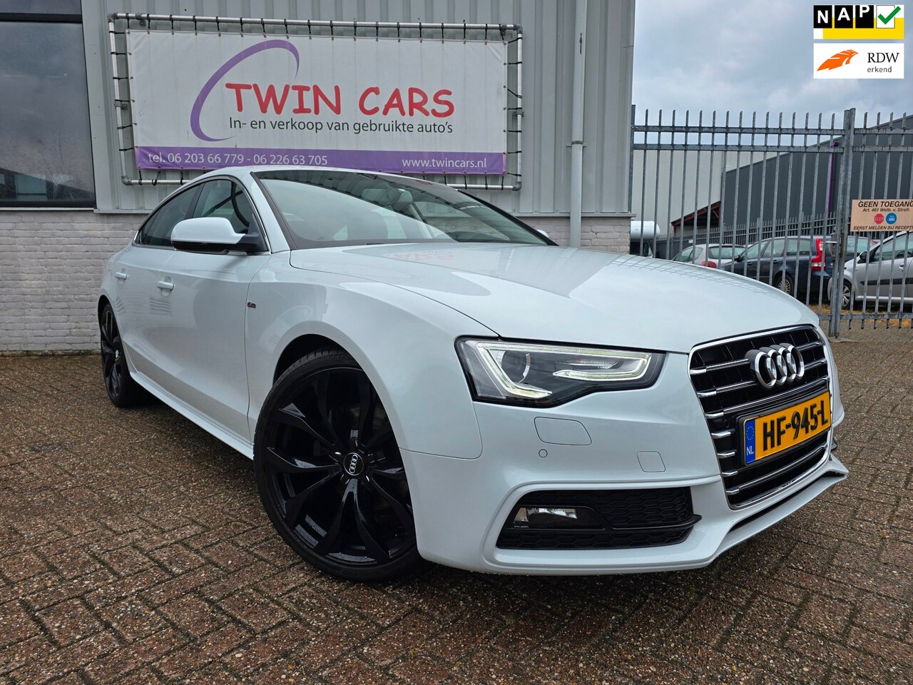 Audi A5 Sportback - 1.8 TFSI S-Line Org. NL 20" - AutoWereld.nl