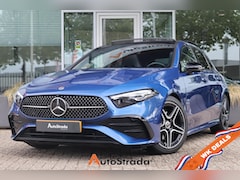 Mercedes-Benz A-klasse - A 180 AMG-Line 136pk | Cruise | Climate | Navigatie | 360 Camera | Panoramadak | Memory |
