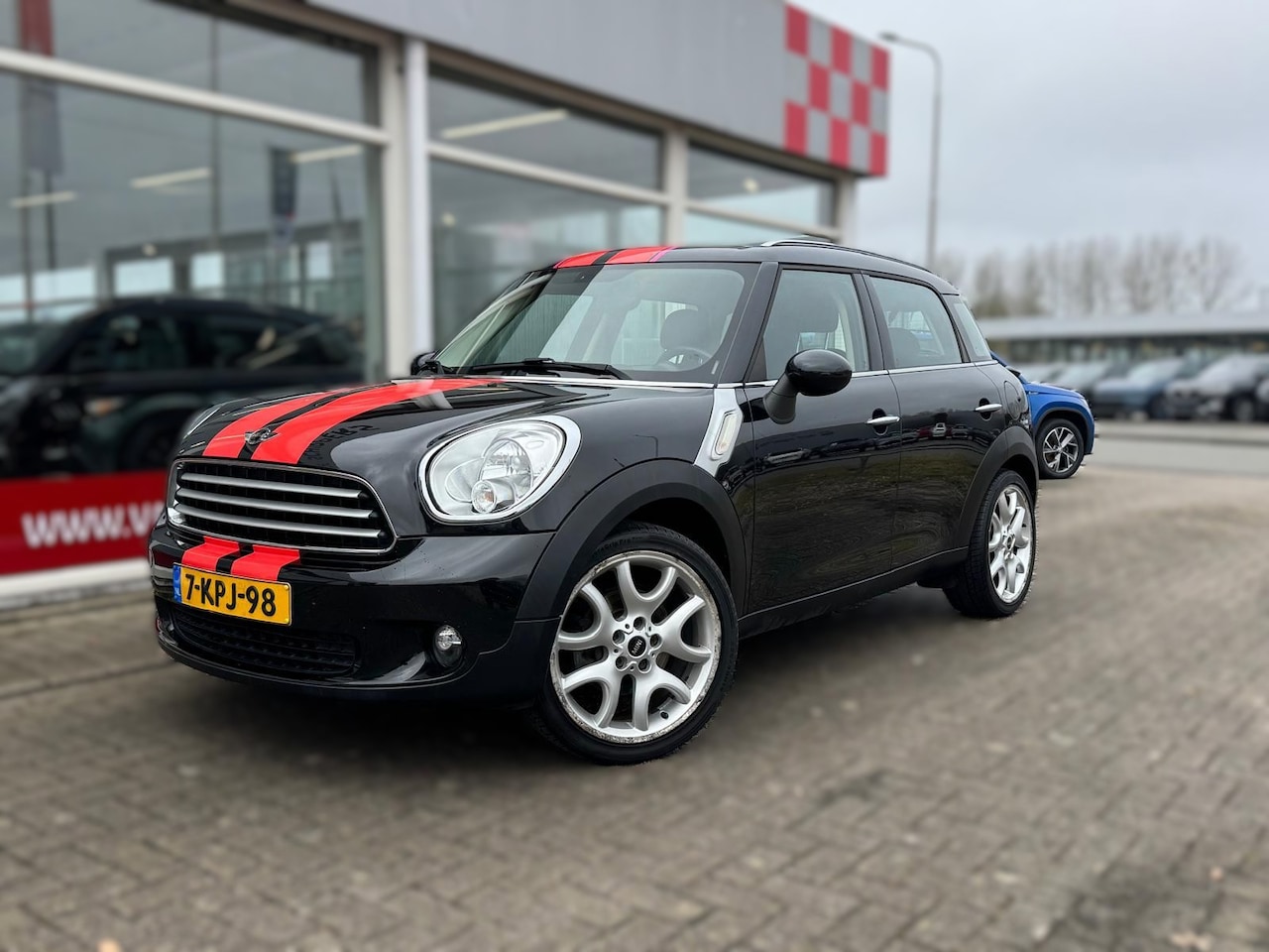 MINI Countryman - Mini 1.6 Cooper Chili |19'inch|Navigatie|Halfleer - AutoWereld.nl
