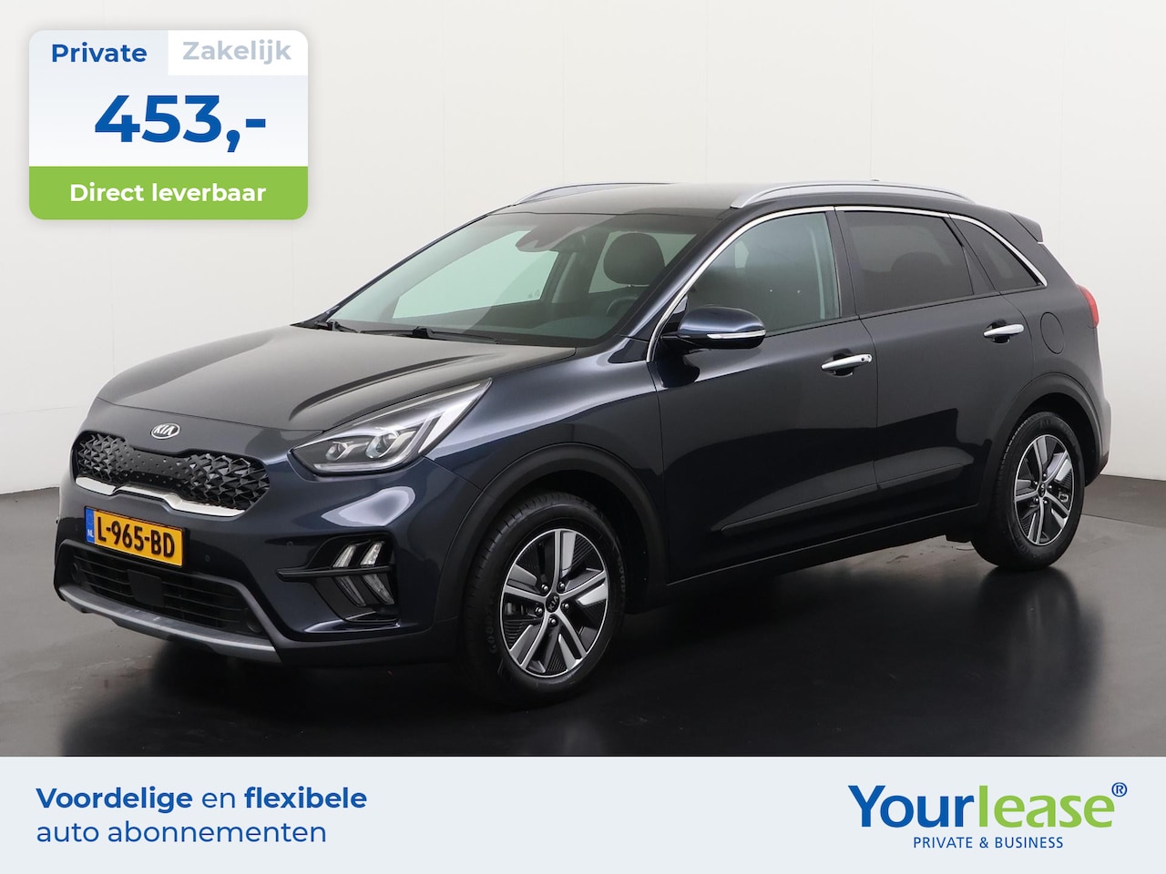 Kia Niro - 1.6 GDi Hybrid DynamicPlusLine | All-in 453,- Private Lease | Direct uit voorraad - AutoWereld.nl
