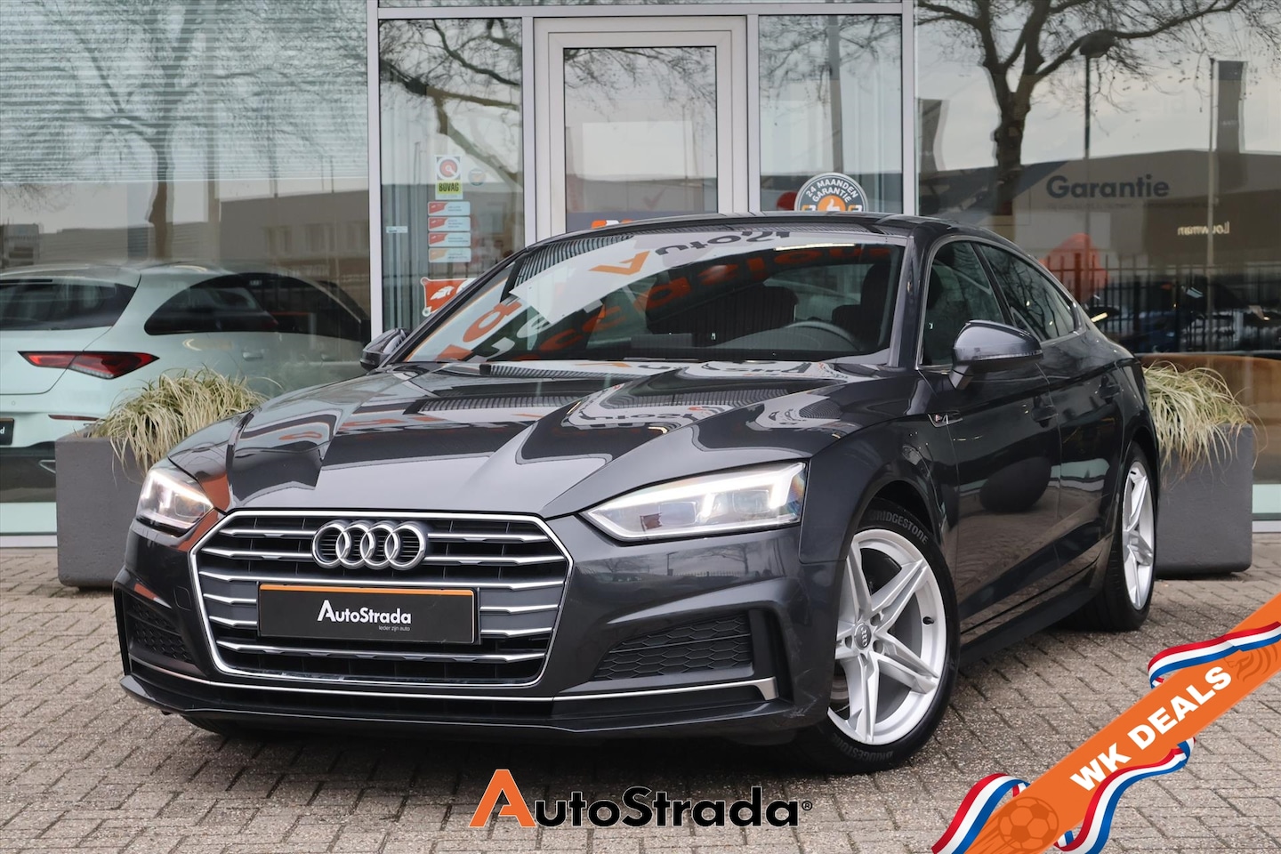 Audi A5 Sportback - 1.4 S-Line TFSI 150pk | Cruise | Climate | LED | Navigatie | Half Leder - AutoWereld.nl