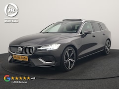 Volvo V60 - T6 AWD Plus Bright LONG RANGE PHEV 350pk Dealer O.H. | Panodak | Camera | Harman / Kardon