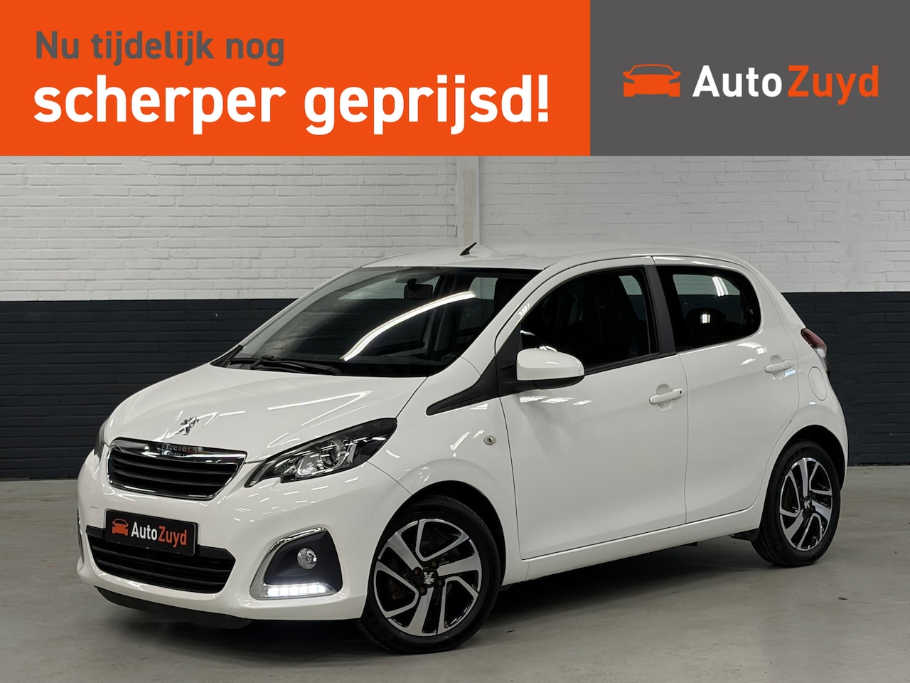 Peugeot 108 - 1.2 Puretech Allure 5-Deurs Airco / LED / LM-Velgen / Nieuwe D-Riem. - AutoWereld.nl