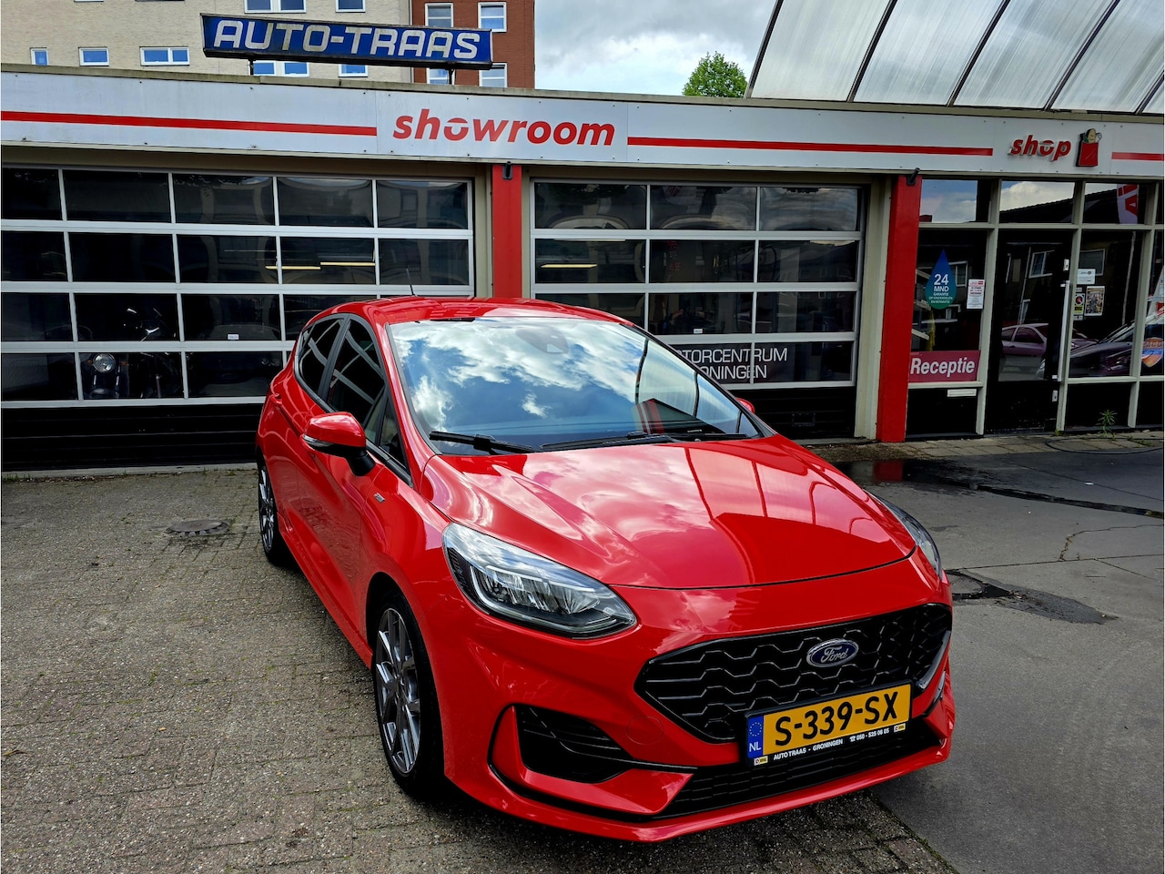 Ford Fiesta - 1.0 EcoBoost Hybrid ST-Line X 1.0 EcoBoost Hybrid ST-Line X - AutoWereld.nl