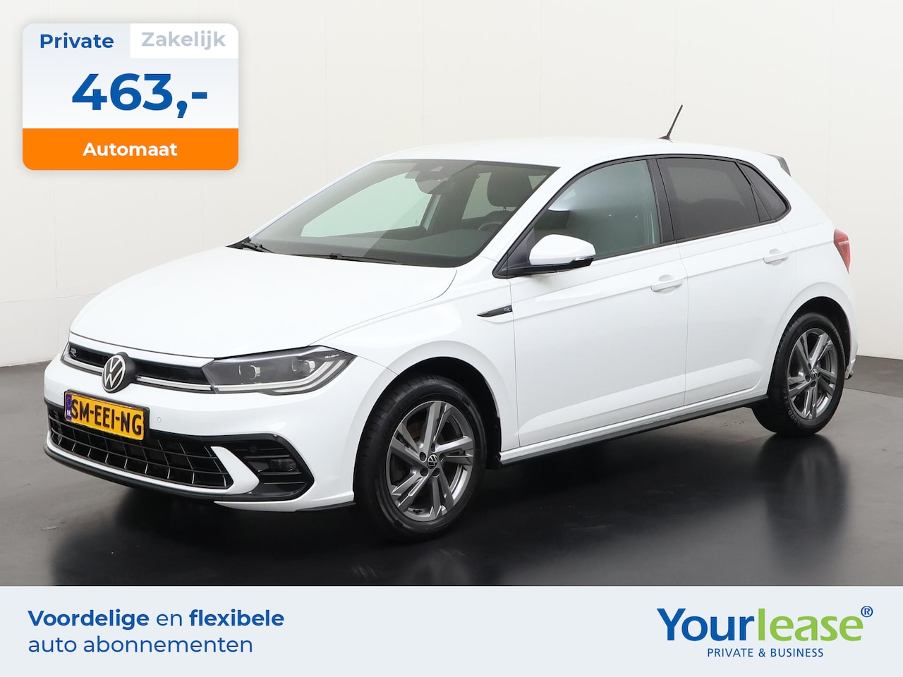 Volkswagen Polo - 1.0 TSI R-Line DSG | All-in 463,- Private Lease | Direct uit voorraad - AutoWereld.nl