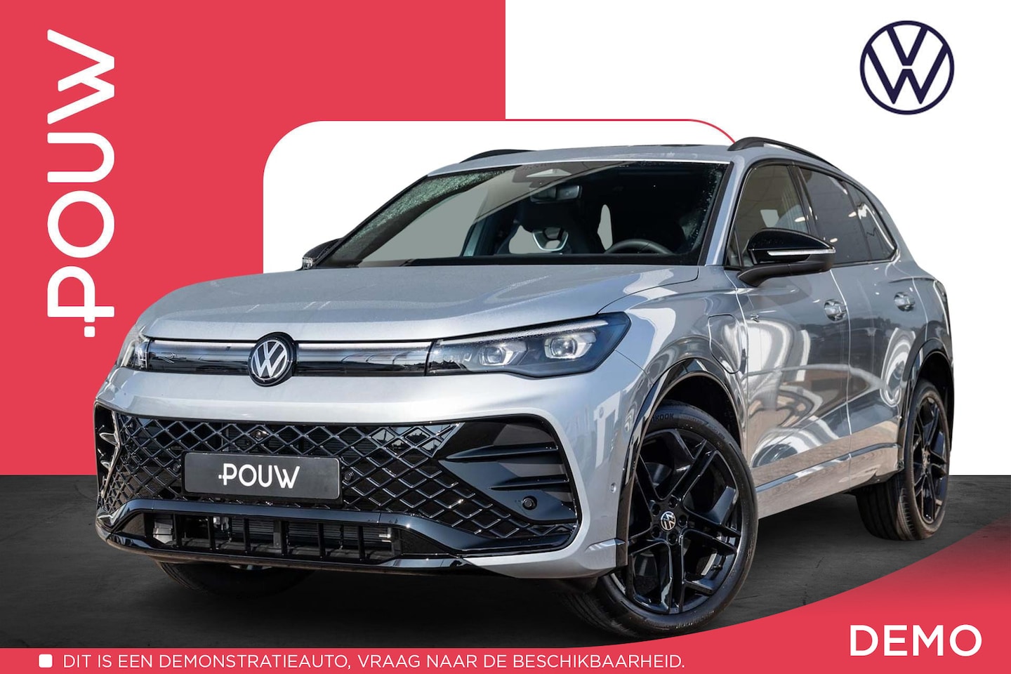 Volkswagen Tiguan - 1.5 eHybrid 204pk R-Line Edition | Panoramadak | Trekhaak Uitklapbaar | 20" Velgen - AutoWereld.nl