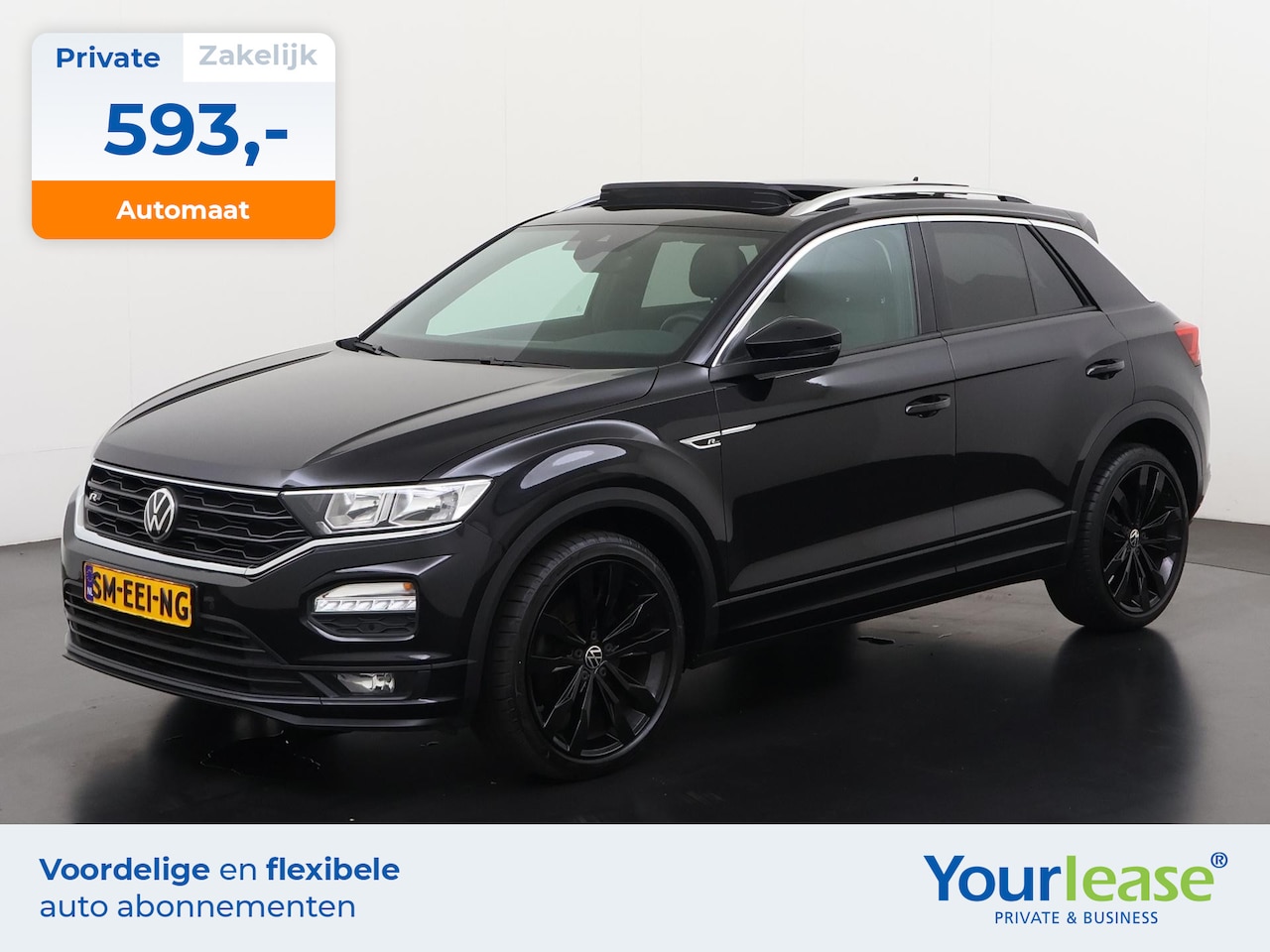 Volkswagen T-Roc - 1.5 TSI R-Line DSG | All-in 593,- Private Lease | Direct uit voorraad - AutoWereld.nl