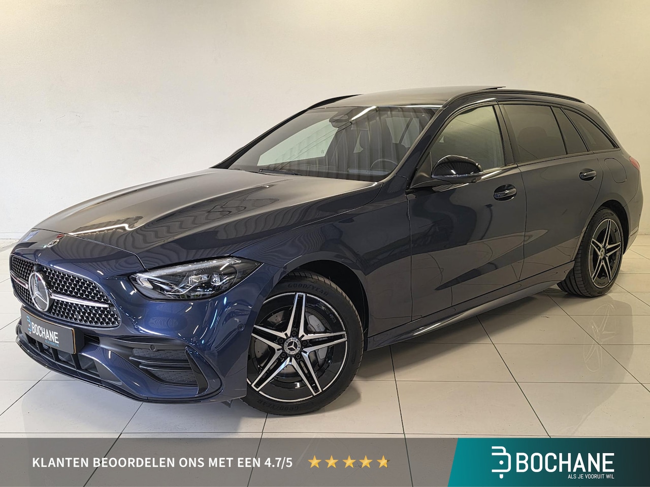 Mercedes-Benz C-klasse Estate - 300 e 4MATIC AMG Line | Pano | Burmester | Elektrische Achterklep | 360 Camera | - AutoWereld.nl