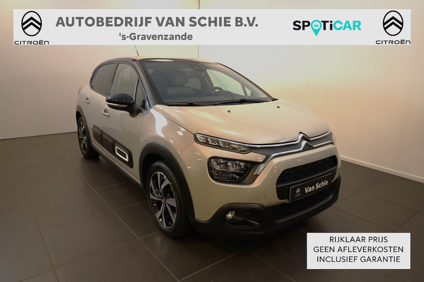 Citroën C3 - PT 110 Shine Amb Wood int | Carplay | Trekhaak | 17" - AutoWereld.nl