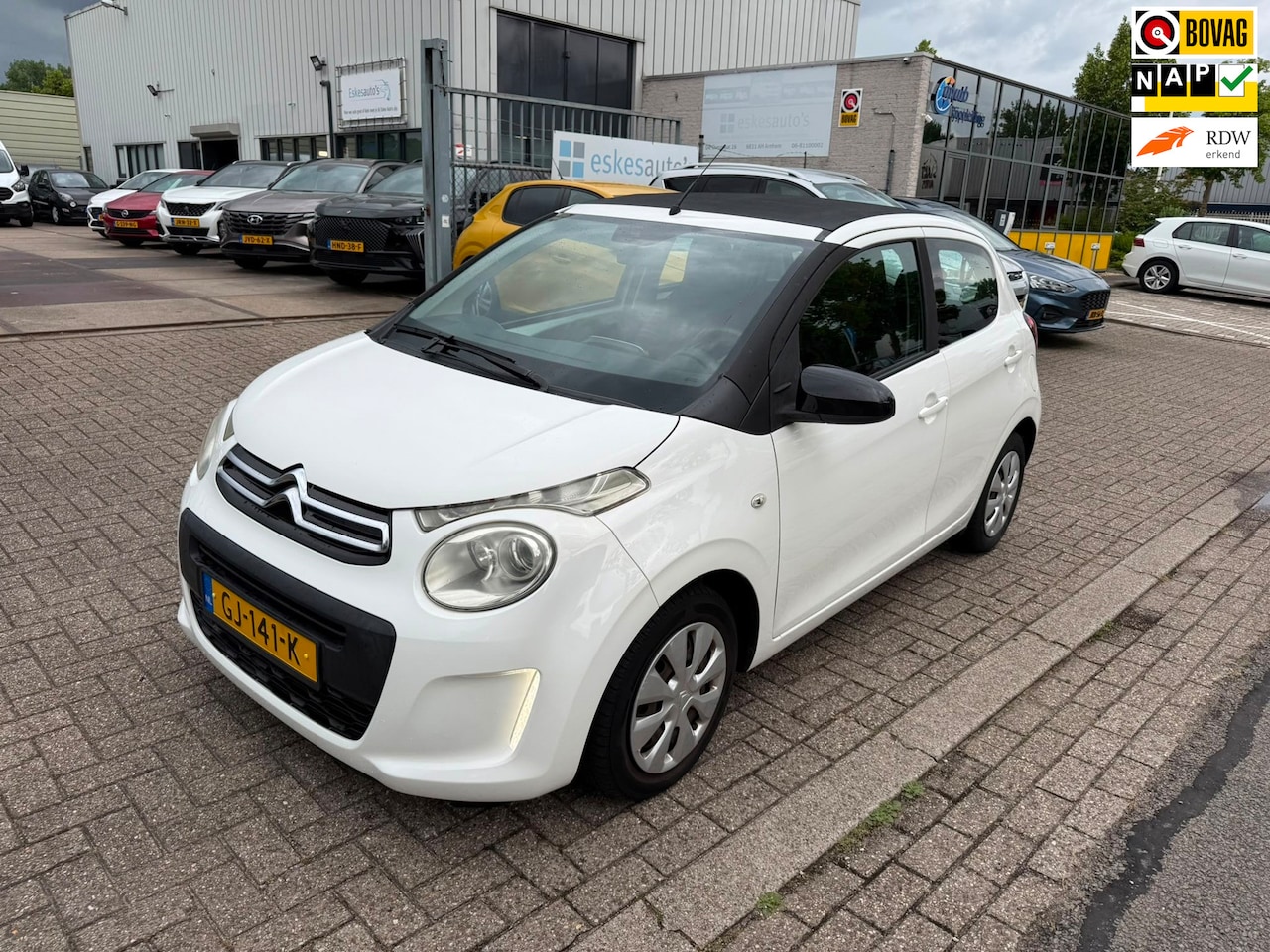 Citroën C1 - 1.0 e-VTi Airscape Feel 1.0 e-VTi Airscape Feel, NAP, Airco, Dealer auto - AutoWereld.nl