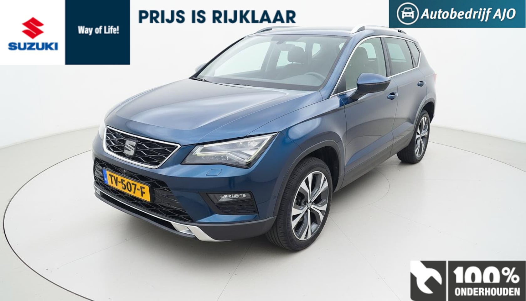 SEAT Ateca - 1.5 TSI Xcellence Automaat Rijklaar prijs - AutoWereld.nl