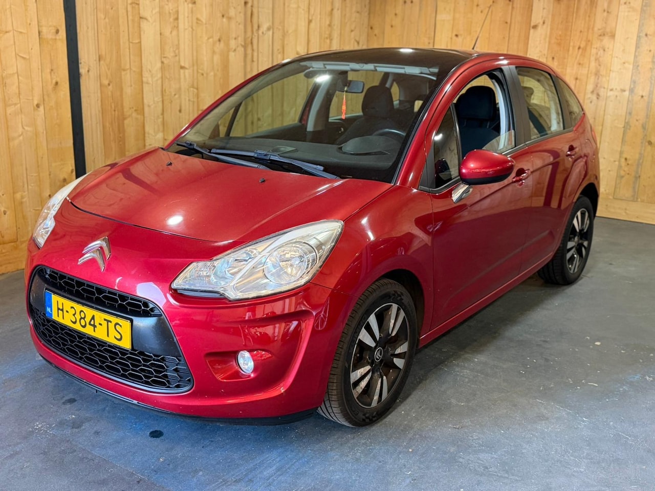 Citroën C3 - 1.4 Dynamique 2010 5-Deurs Rood Airco Navi - AutoWereld.nl