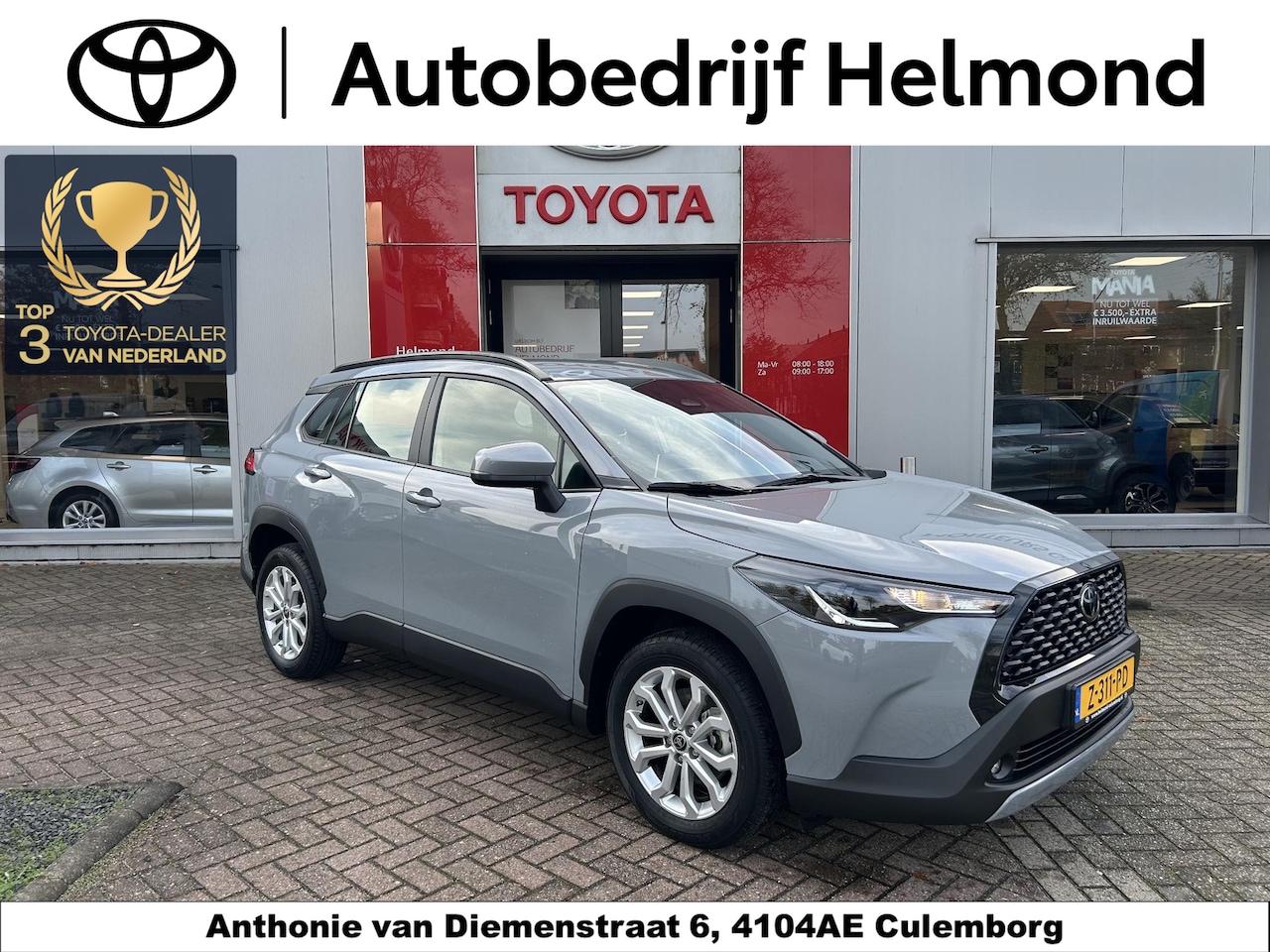 Toyota Corolla Cross - Hybrid 140 Active Mooie NL-auto in speciale kleur! Navigatie Apple CarPlay/Android Auto | - AutoWereld.nl