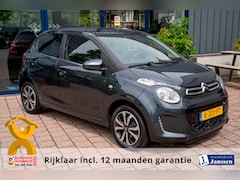 Citroën C1 - 1.0 VTi Shine 5 Drs|Prijs rijklaar incl 12 mnd garantie| Clima Camera Navi via Carplay Lmv