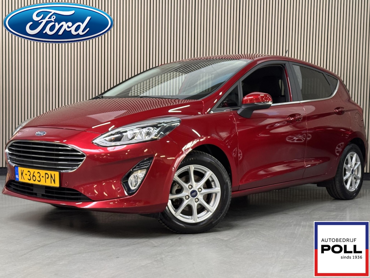 Ford Fiesta - 1.0 EcoBoost Titanium Navi Camera Adap Cruise Winter Parking Dodehoek pack Privacy Glass D - AutoWereld.nl