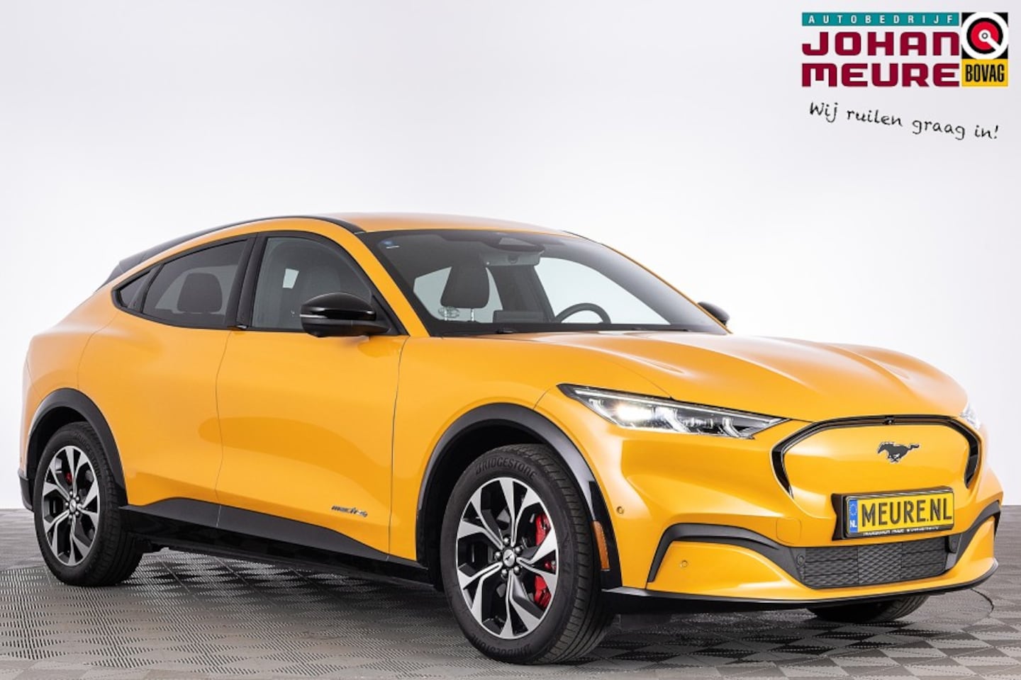 Ford Mustang Mach-E - AWD 75 kWh | B&O | LEDER | Full LED | EL. STOELEN | SOH: 94,5% | . - AutoWereld.nl