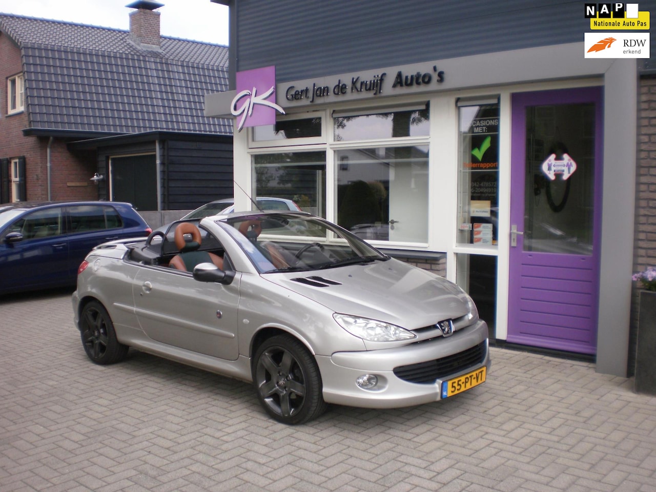 Peugeot 206 CC - 2.0-16V Roland Garros Rally NL auto Youngtimer - AutoWereld.nl