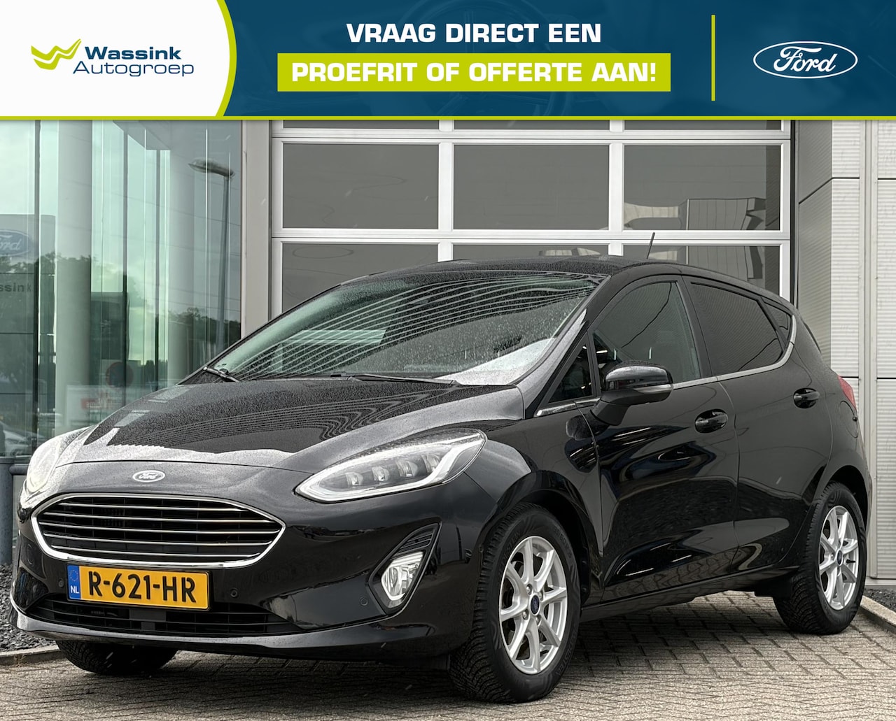 Ford Fiesta - 1.0 EcoBoost Titanium T Apple Carplay I Airco I - AutoWereld.nl