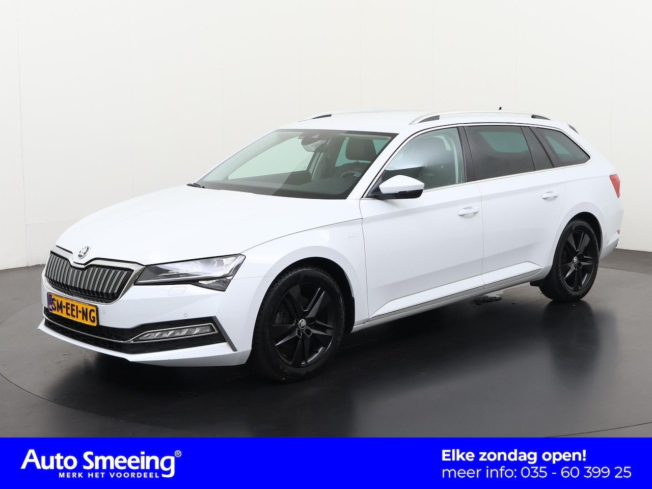 Skoda Superb Combi - 1.4 TSI iV Laurin & Klement | Canton Audio | Leder | Adaptief Cruise | Zondag Open! - AutoWereld.nl