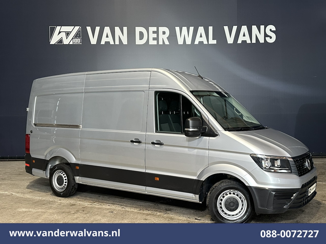 Volkswagen Crafter - 2.0 TDI 177pk L3H3 L2H2 Euro6 Airco | Stoelverwarming | Parkeersensoren 270 Graden Achterd - AutoWereld.nl