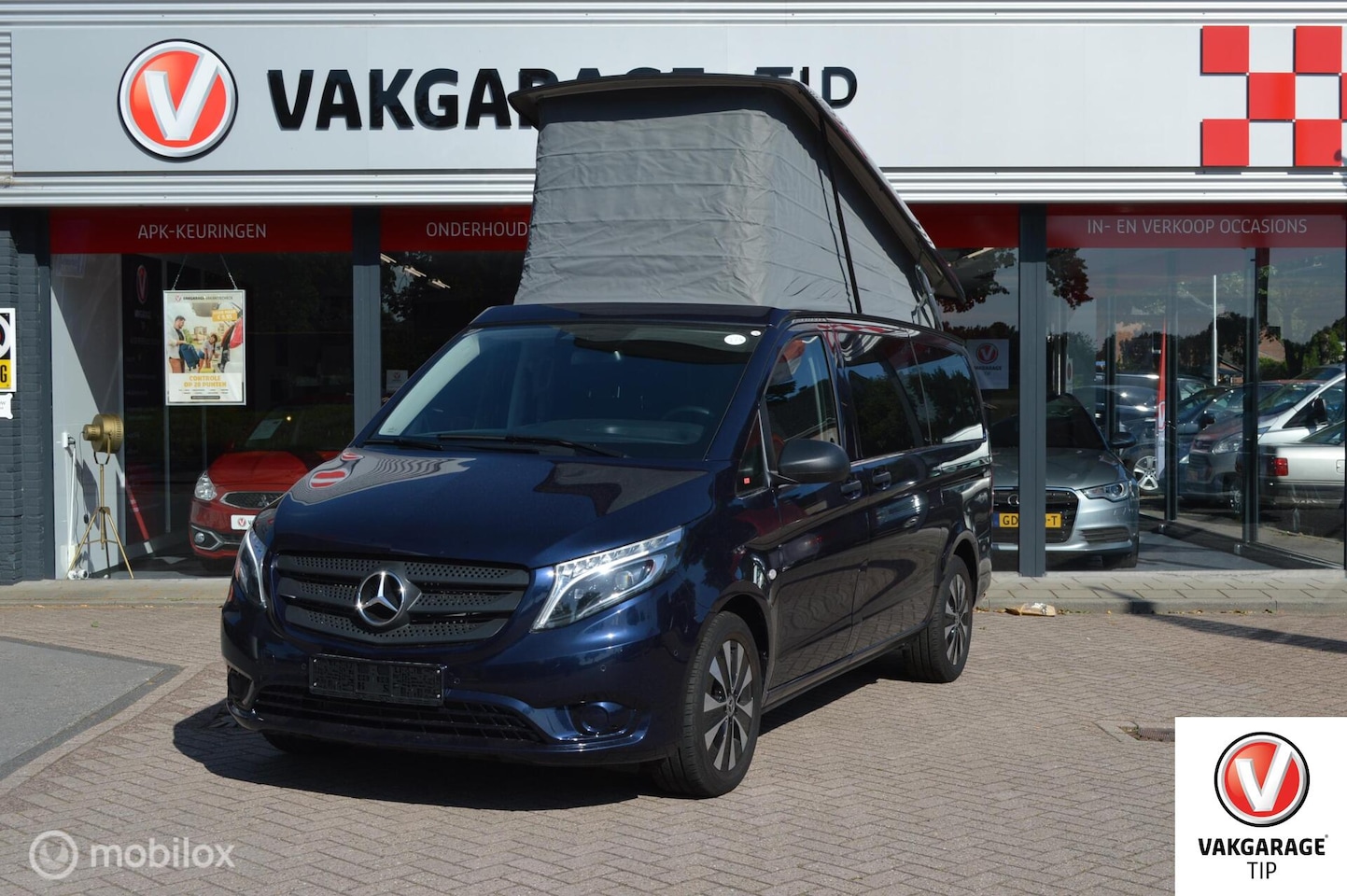Mercedes-Benz V-klasse - V220 MARCO POLO /DUB. SCHUIFD/AUT. 9 - AutoWereld.nl