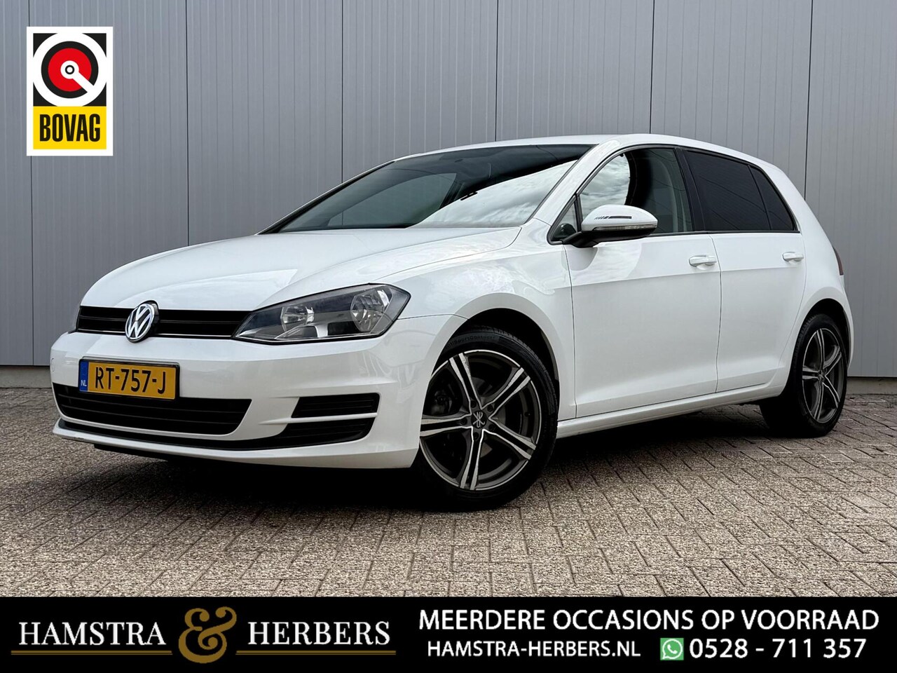 Volkswagen Golf - 1.2 TSI Trendline wit - AutoWereld.nl