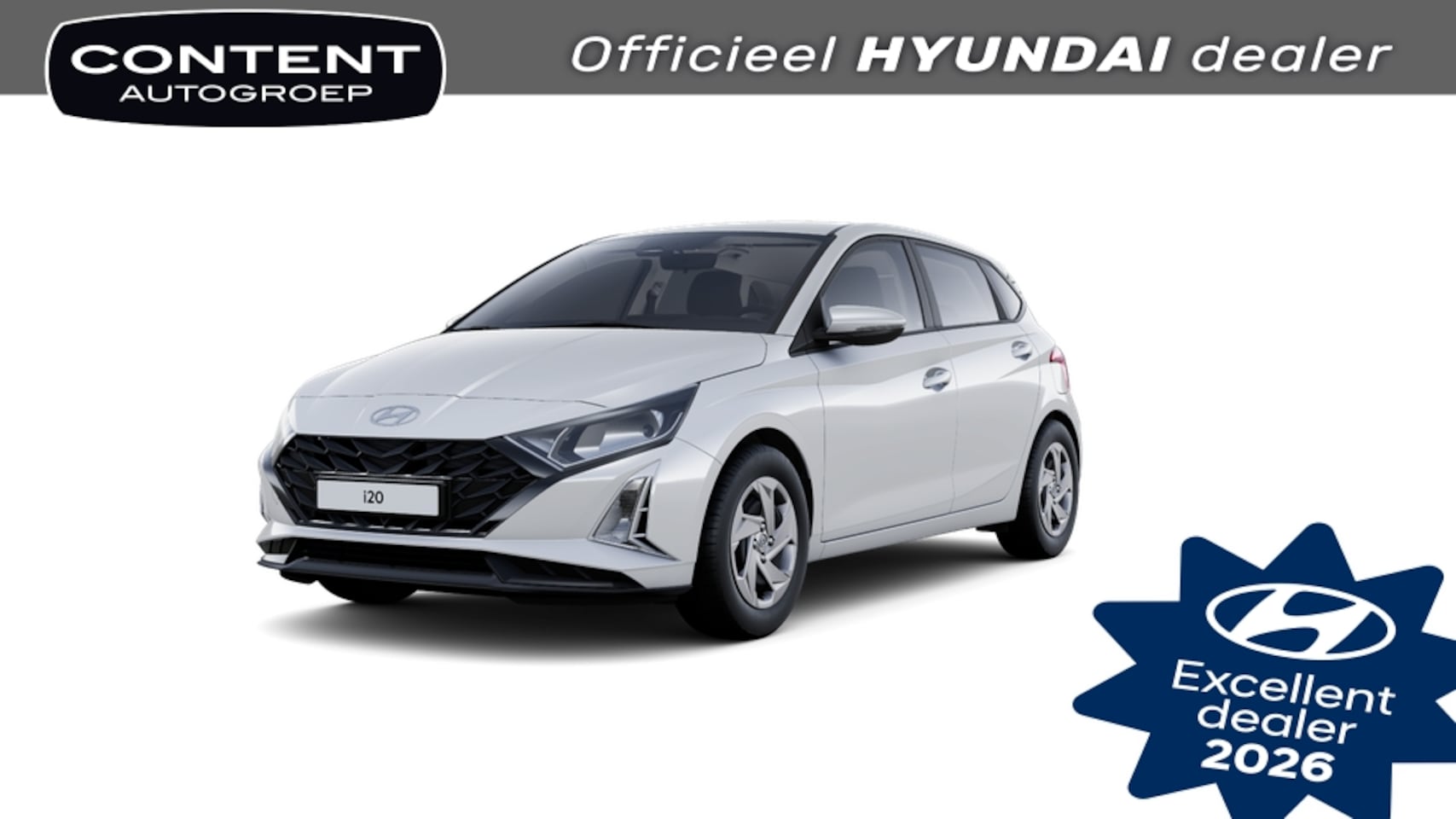 Hyundai i20 - 1.0 T-GDI 90pk E-Motion || Direct Leverbaar - AutoWereld.nl