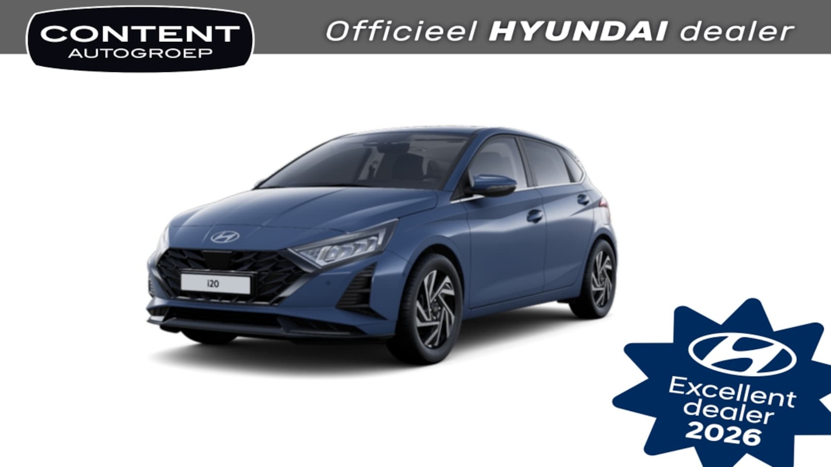 Hyundai i20 - 1.0 T-GDI 90pk Premium || Direct Leverbaar - AutoWereld.nl