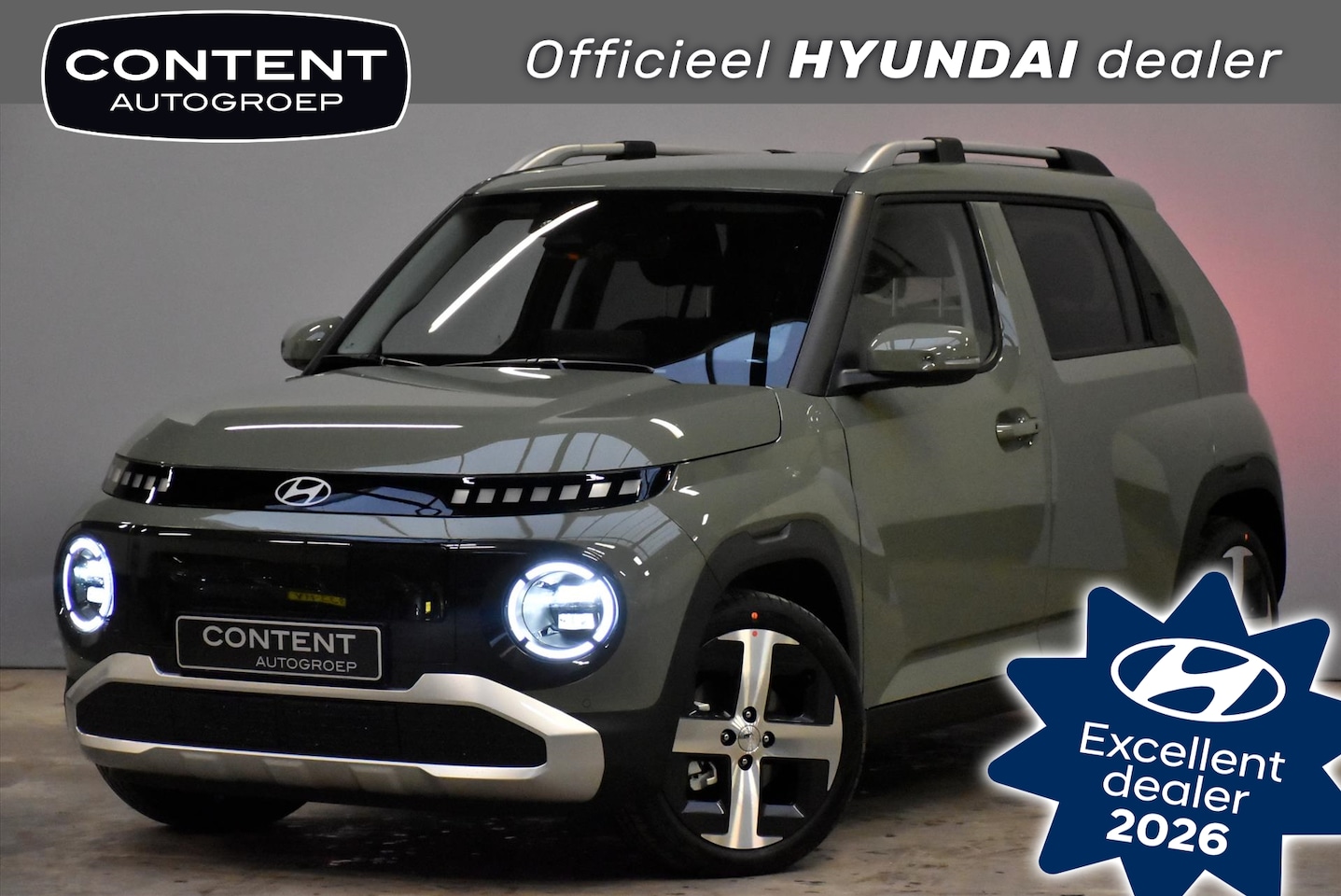 Hyundai Inster - 49 kWh Evolve Winter & Tech MY26 | Snel Leverbaar - AutoWereld.nl
