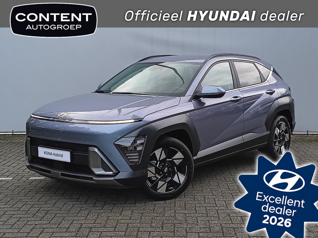 Hyundai Kona - 1.6 GDI HEV 138pk DCT Premium | Direct Leverbaar - AutoWereld.nl