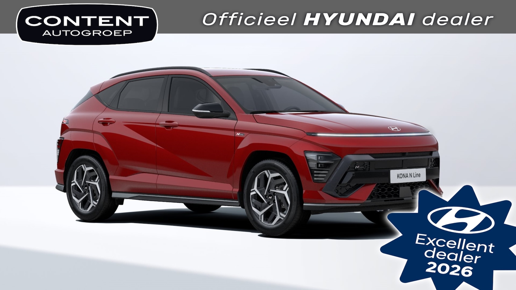 Hyundai Kona - 1.6 GDI HEV N Line Sky | Direct Leverbaar - AutoWereld.nl