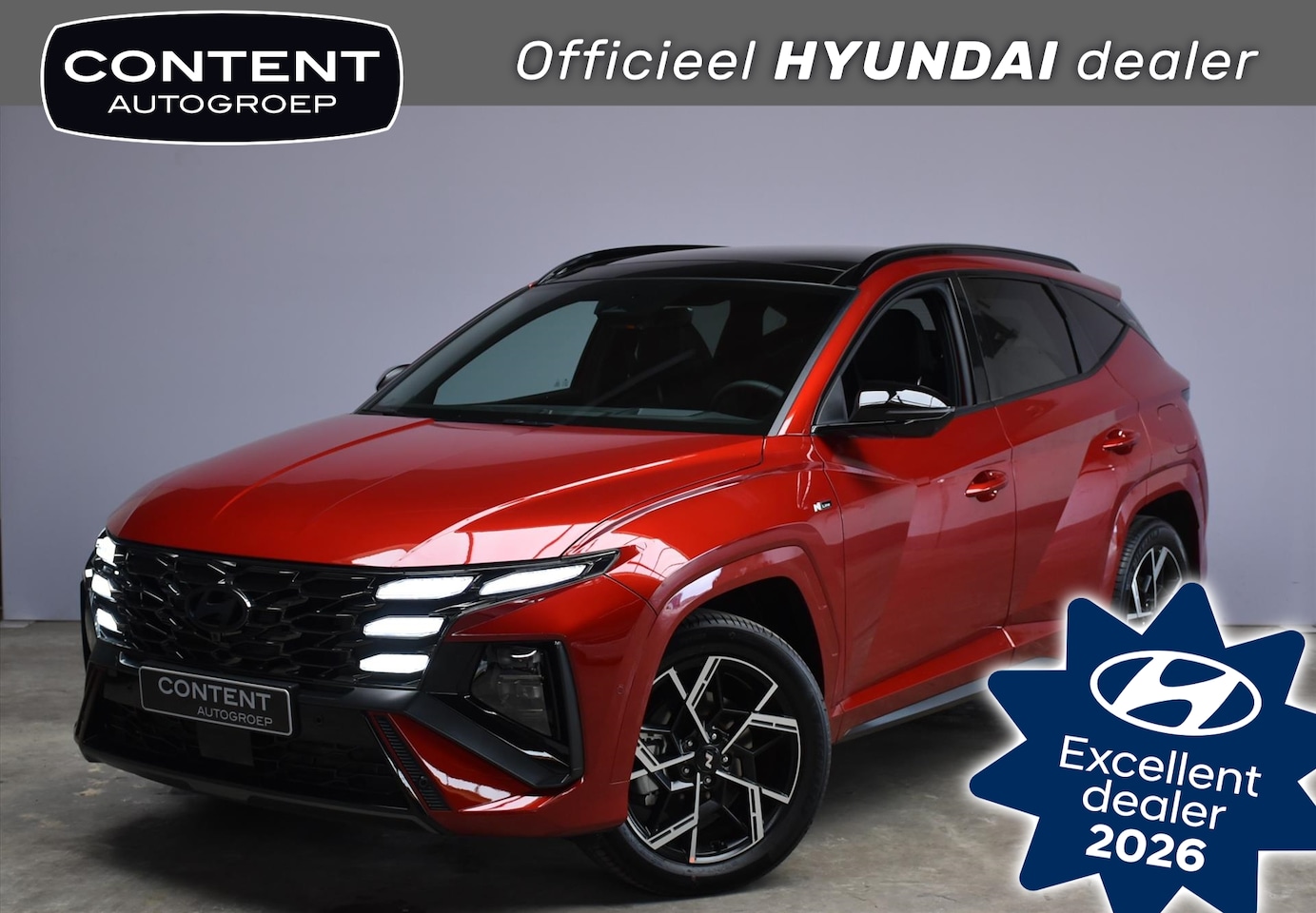 Hyundai Tucson - 1.6 T-GDi PHEV 288pk 2WD N Line Sky |Nieuw te Bestellen - AutoWereld.nl