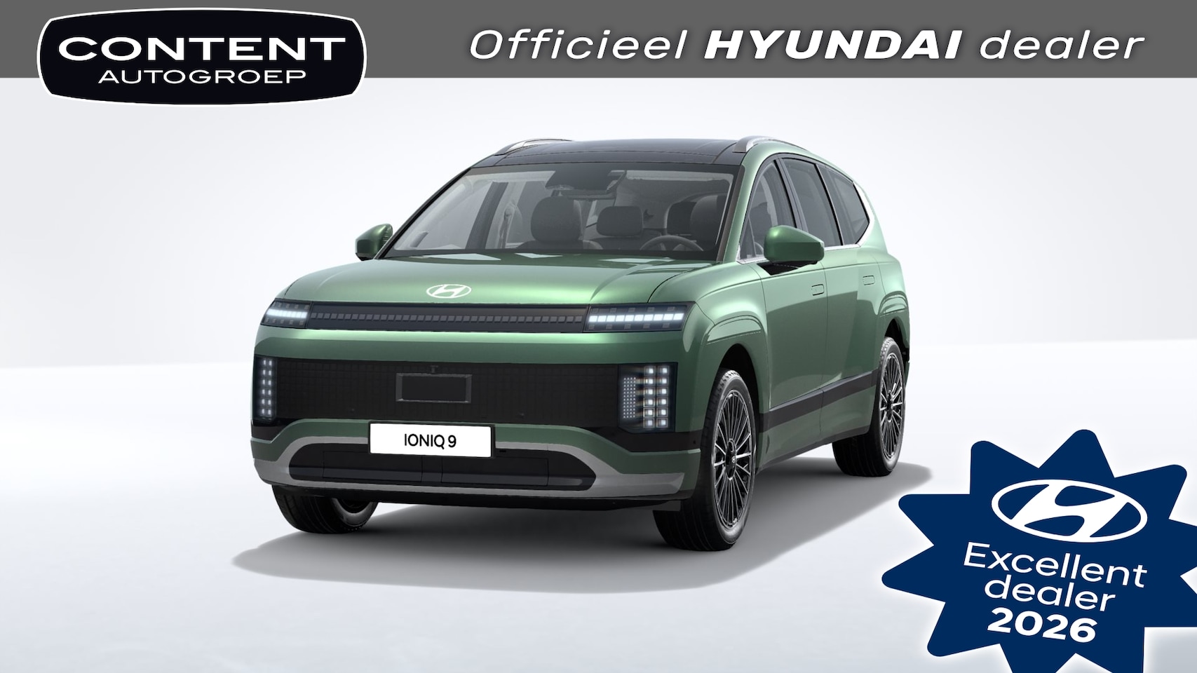 Hyundai IONIQ 9 - Lounge 110 kWh AWD 6-zits I Direct Leverbaar - AutoWereld.nl