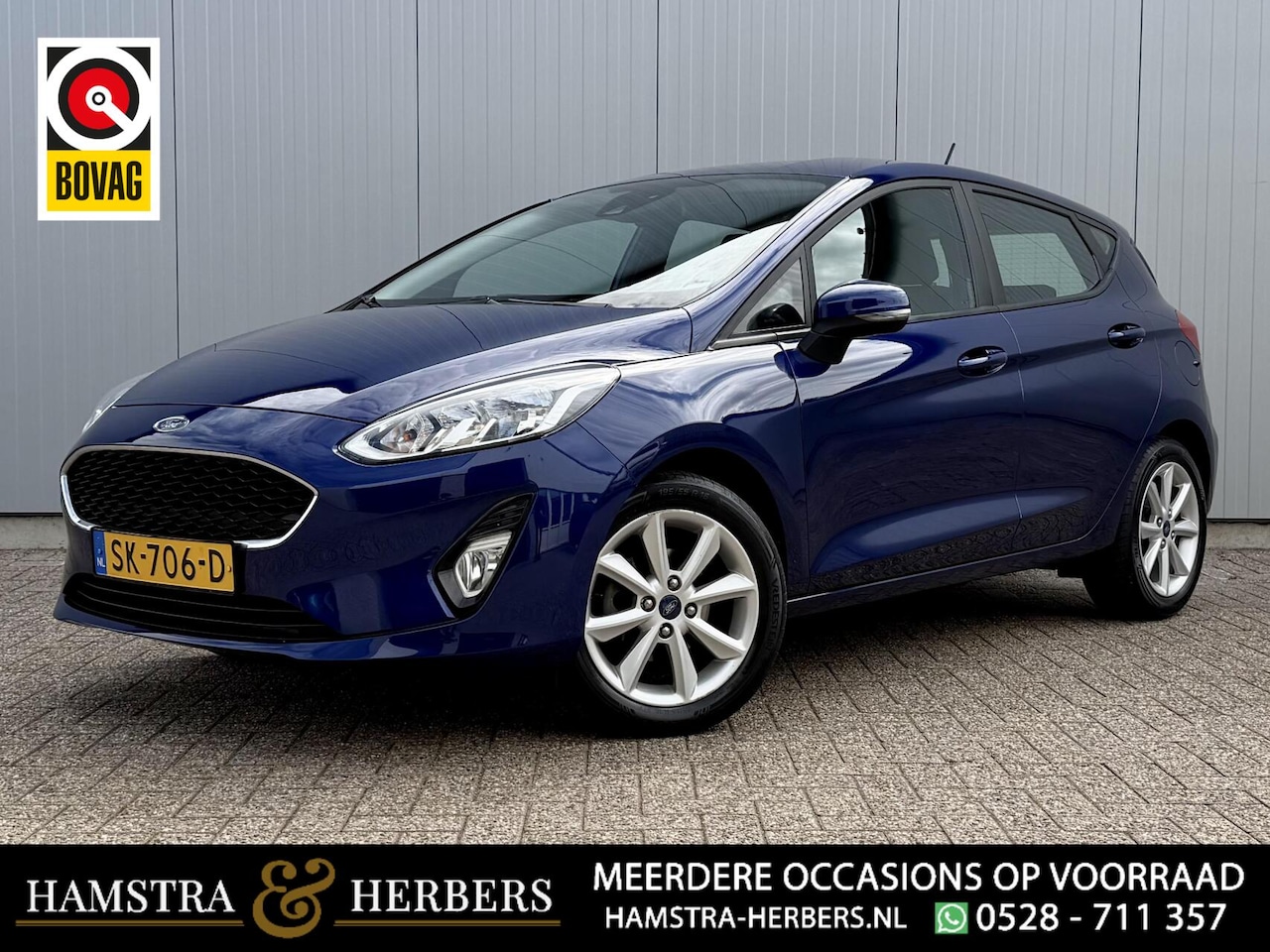 Ford Fiesta - 1.1 Trend blauw - AutoWereld.nl