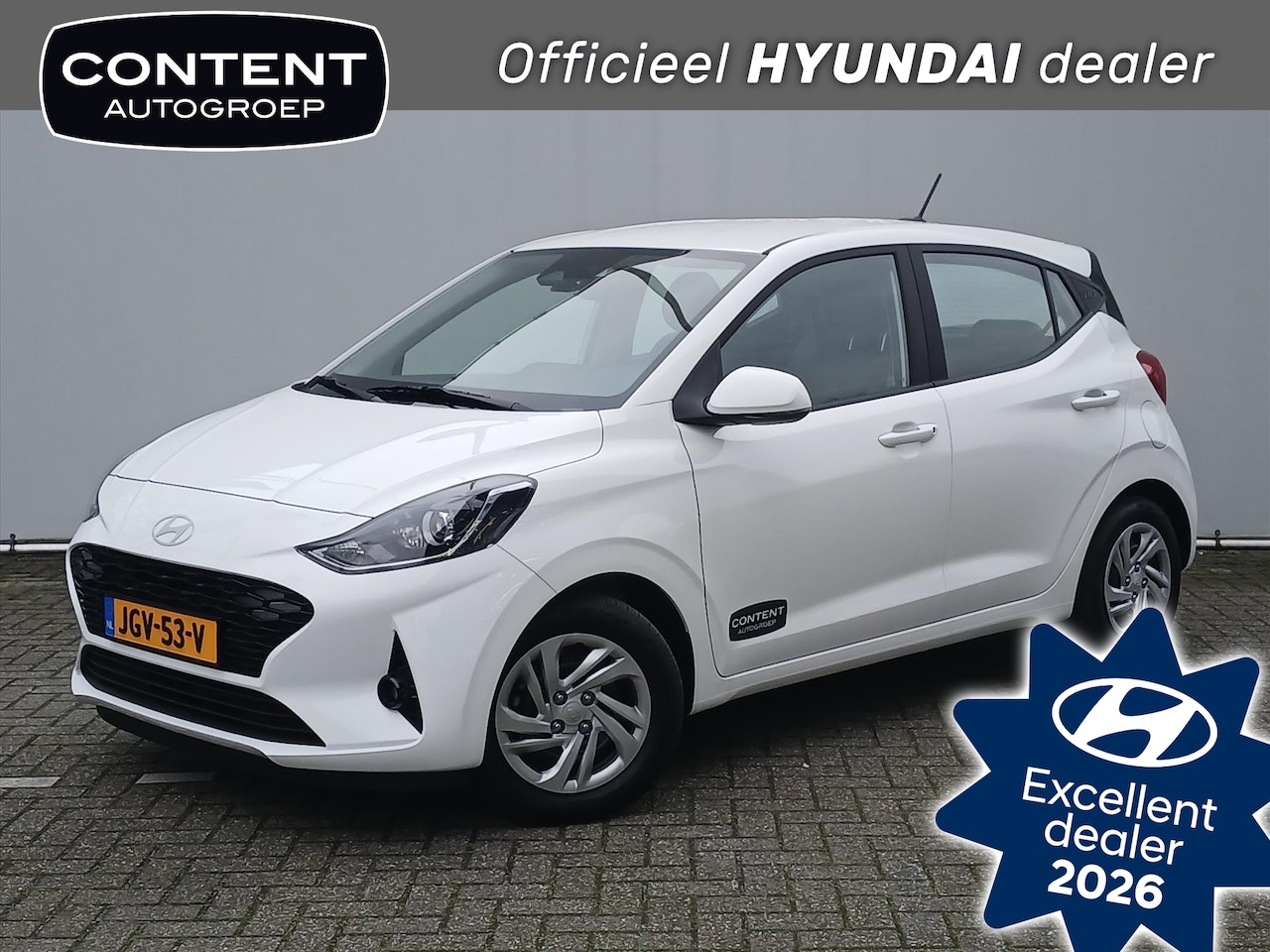 Hyundai i10 - 1.0i 63pk Premium |Navi |Cruise |Licht Interieur - AutoWereld.nl