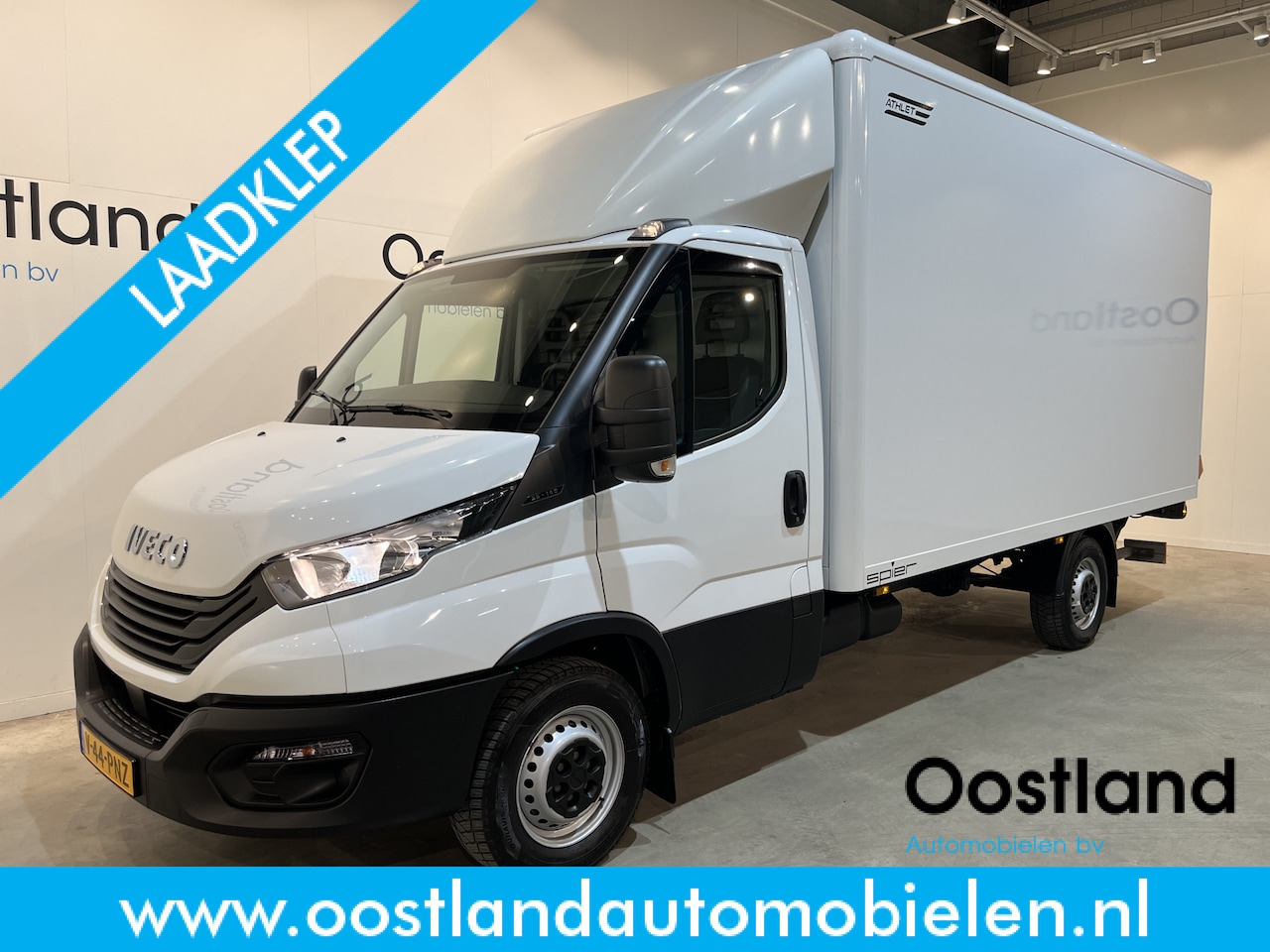 Iveco Daily - 35S14V 2.3 410 Bakwagen / Dhollandia Laadklep / Meubelbak / Euro 6 / Airco / Cruise Contro - AutoWereld.nl