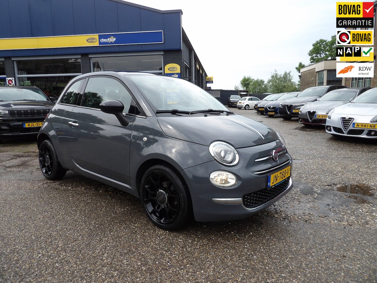 Fiat 500 - 0.9 TwinAir Turbo Lounge / Open dak / Rijklaarprijs - AutoWereld.nl