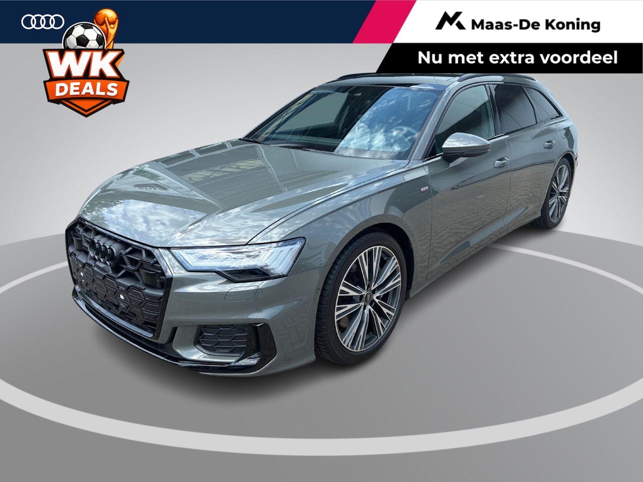 Audi A6 Avant - S edition Competition 50 TFSI e 299 PK Av · Assistentiepakket Tour · Glazen panoramadak · - AutoWereld.nl