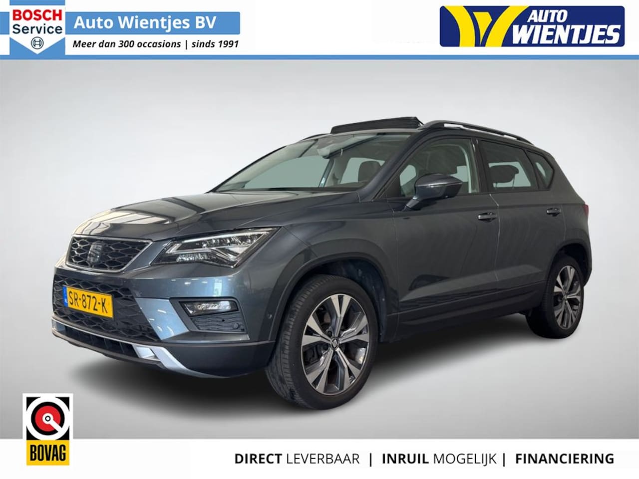 SEAT Ateca - 1.0 EcoTSI | Style Business Intense | Pano | Navi | Trekhaak - AutoWereld.nl