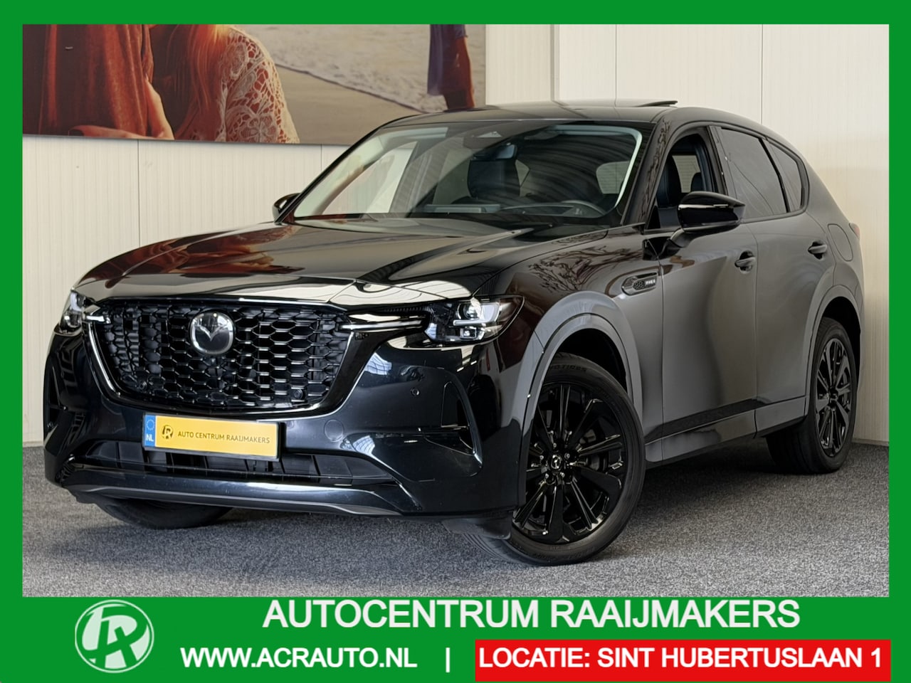 Mazda CX-60 - 2.5 e- HOMURA SKYACTIV PHEV EXCLUSIVE-LINE HEAD-UP DISPLAY ADAPTIVE CRUISE CONTROL PANORAM - AutoWereld.nl